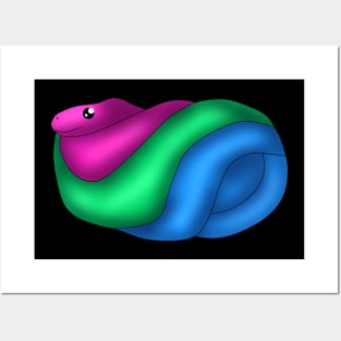 Polysexual Snake Posters and Art